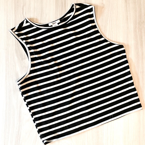 Bar III Tops - 4/$20 striped crop top